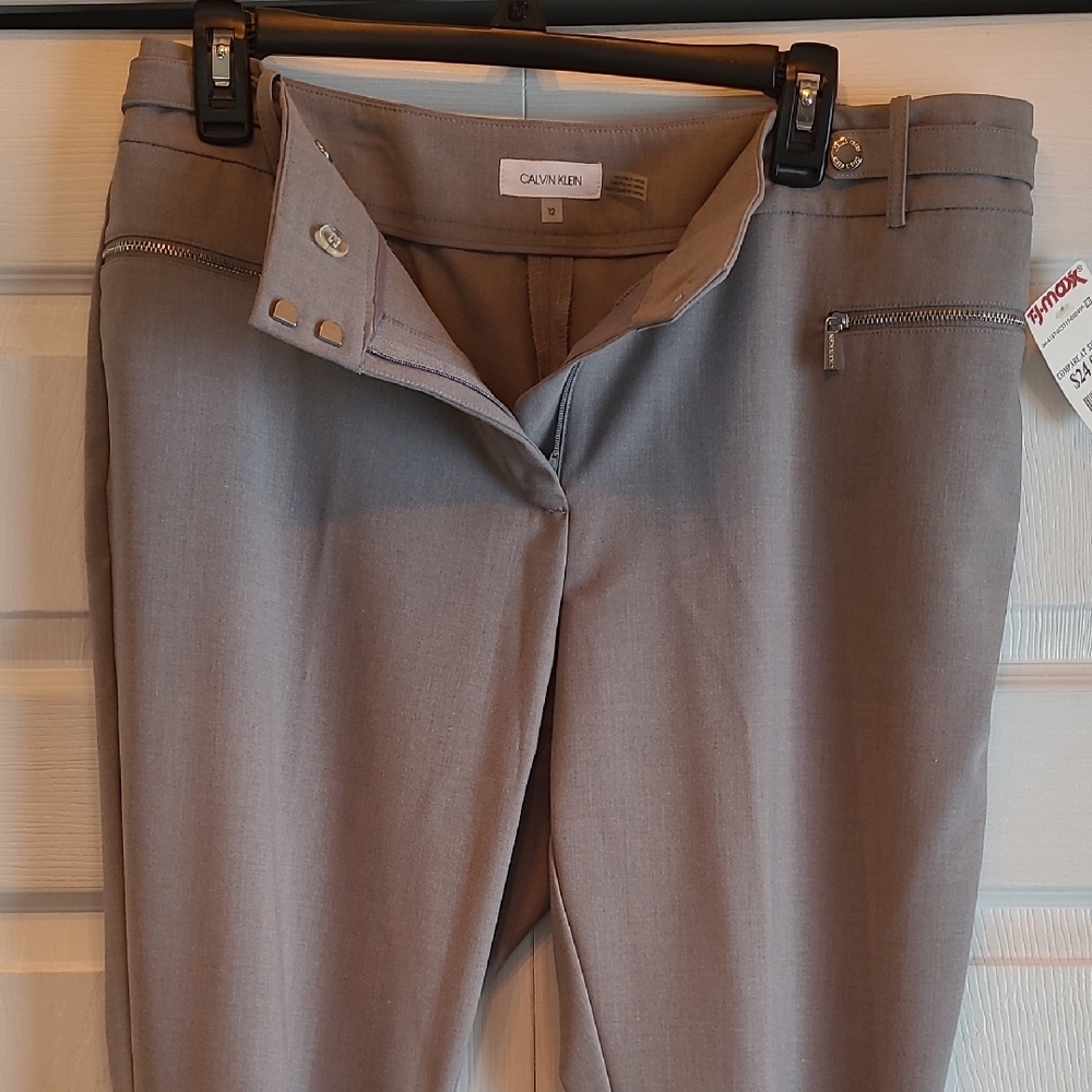 Calvin Klein Gray Trousers